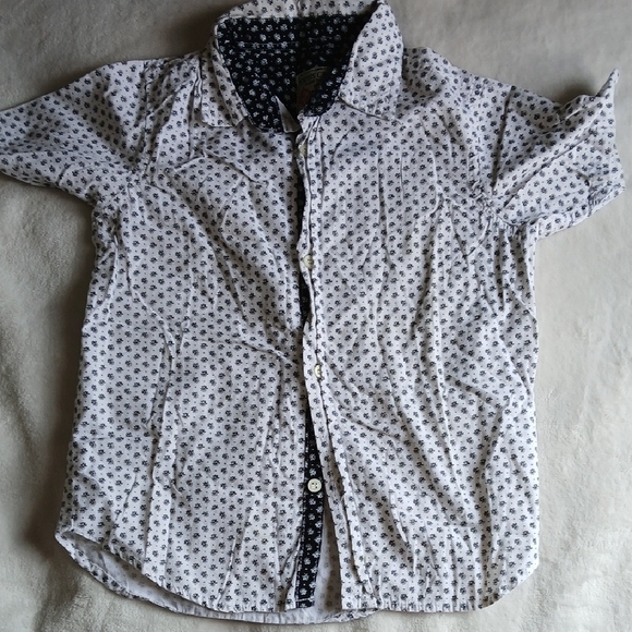 Arizona Jean Company Blue & Green Plaid Short-Sleeve Button-Up Shirt - Boys - Picture 15 of 16